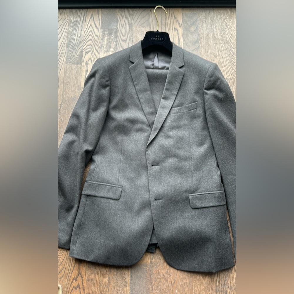 Grey winter suit - De Fursac